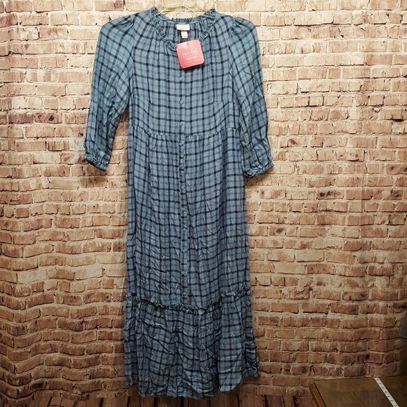 Isabel Maternity by Ingrid & Isabel Other - Isabel Maternity 3/4 sleeve Modern House Dress 100% Rayon Size XS